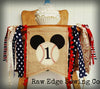 Mickey Baseball Highchair Banner 1st Birthday Party Decoration - Raw Edge Sewing Co