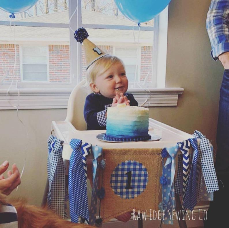 Pumpkin Truck Highchair Banner 1st Birthday Party Decoration