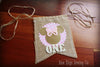 DIY Flag Highchair Banner 1st Birthday Party Decoration - Raw Edge Sewing Co