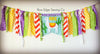 Llama Highchair Banner 1st Birthday Party Decoration - Raw Edge Sewing Co