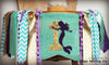 Mermaid Highchair Banner 1st Birthday Party Decoration - Raw Edge Sewing Co