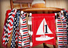 Sail Boat Highchair Banner 1st Birthday Party Decoration - Raw Edge Sewing Co