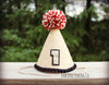Christmas Polar Express Hat First Birthday - Raw Edge Sewing Co