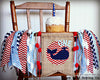 Whale Highchair Banner 1st Birthday Party Decoration - Raw Edge Sewing Co